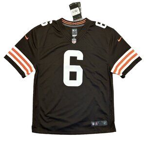 Nike Cleveland Browns NFL Mayfield #6 Football Jersey Youth Size XL - NWT $85